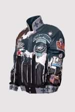 Philadelphia Eagles Super Bowl Champions Leather Jacket - Image 2